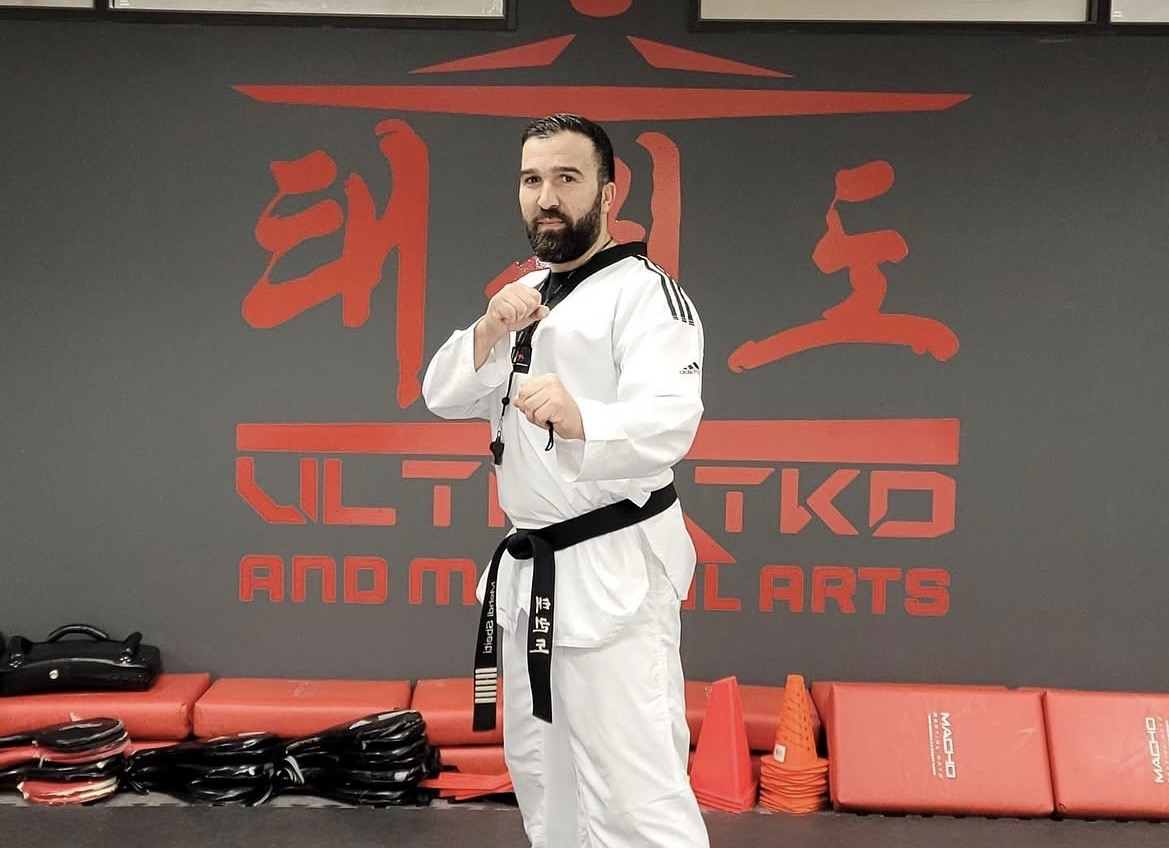 Master Mehdi, head coach at Ultimate TKD & Martial Arts
